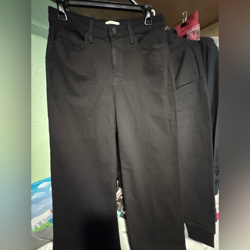 L'AGENCE Scottie Black Flare Women's Jeans Size 27 New - Picture 16 of 16